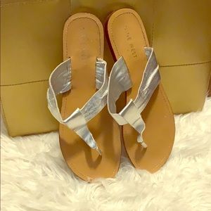 Silver Sandals